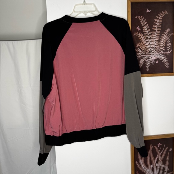 Torrid Colorblock Bomber Jacket (1) - Picture 2 of 7